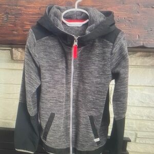 Kids Gray and Black Hoodie
